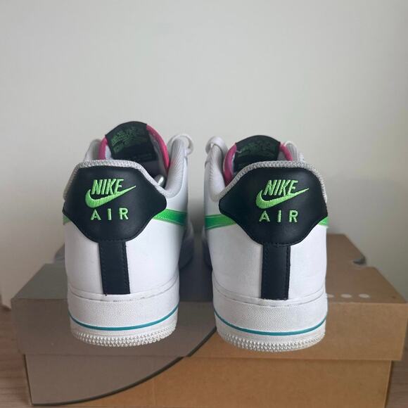 Nike Air Force 1 \'07 LV8 ‘White Aquamarine’ Men Sneakers - SZ 11.5 main image 5